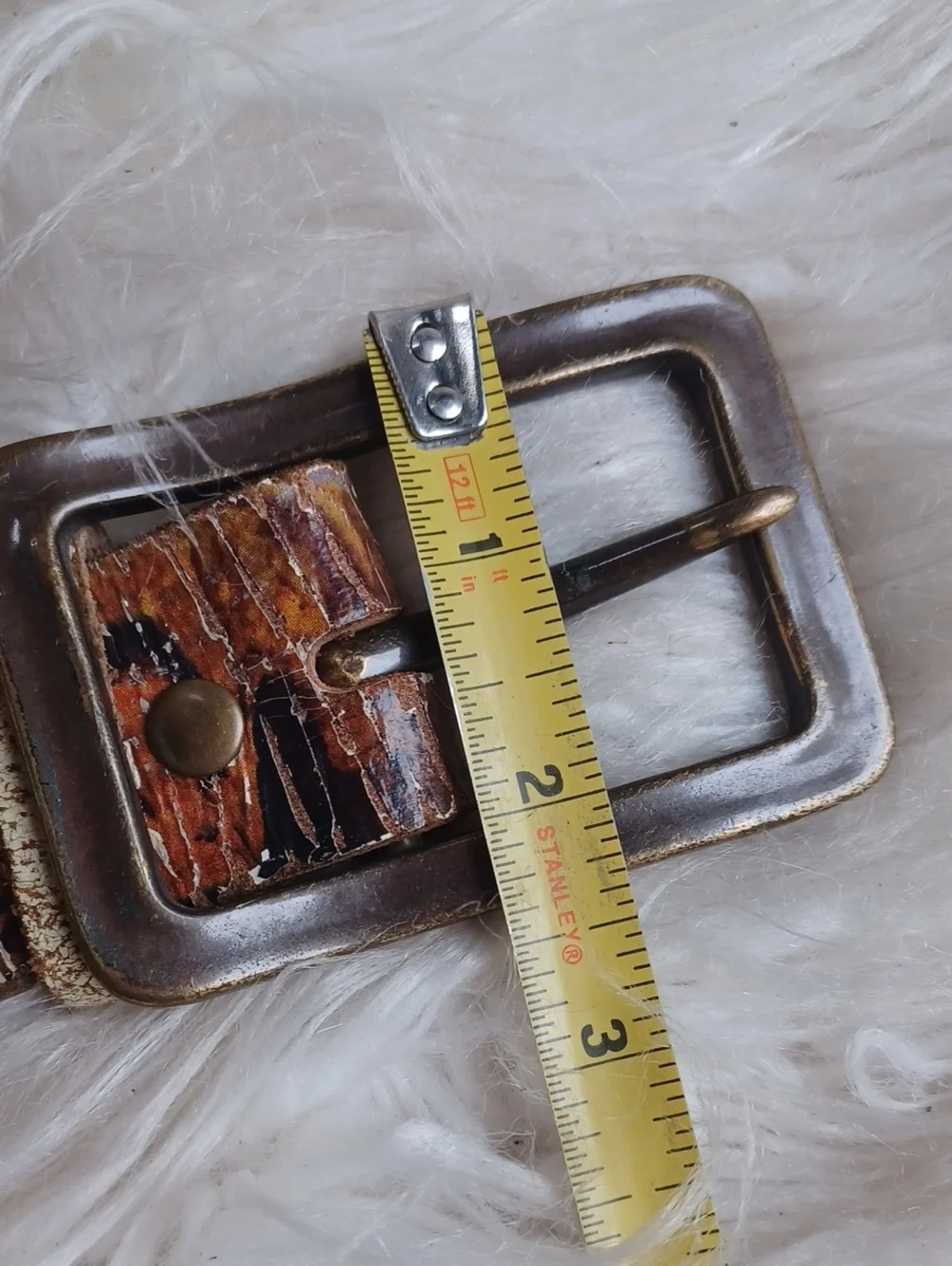 Vintage Leather Island Designed By Bill Lavin Belt